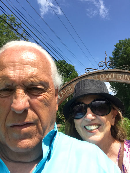 The two RV Gypsies at Lake Lure Flowering Bridge  entry